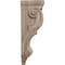 Ekena Millwork 6 1/2"W x 8"D x 22"H Small Jumbo Traditional Wood Corbel, Walnut CORW07X08X22TRWA - alternate 2